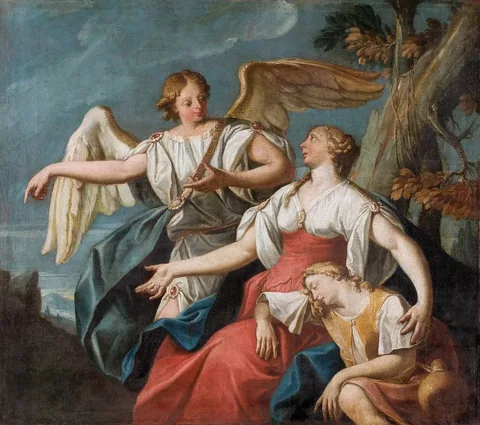 Antonio Paroli, The Angel appears to Hagar and Ishmael