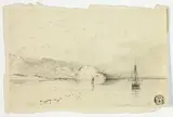 P.O.W.S. Anthony Vandyke Copley Fielding, Dunbarton from the West