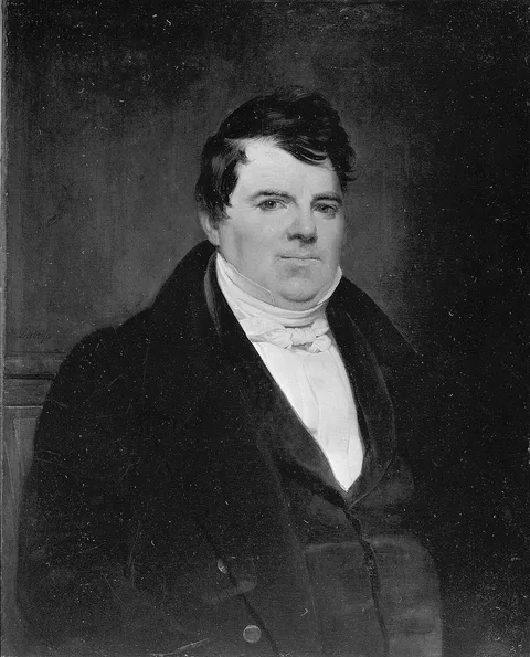 Claude-Marie Dubufe, Portrait of Mr. Delvalle