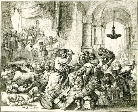 David Deuchar, Expulsion of the Moneylenders from the Temple