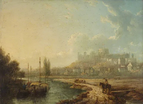 Charles Martin Powell, View of Windsor from the Towing-path