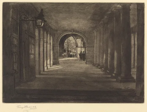 Percy Elizabeth Flora Thomas, The Temple, London