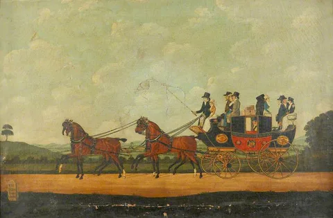 John Cordrey, The London to Dartford Stage Coach