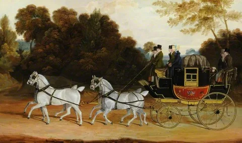 John Cordrey, 'The Wellington Coach’ (The Newcastle-York-London Mail)