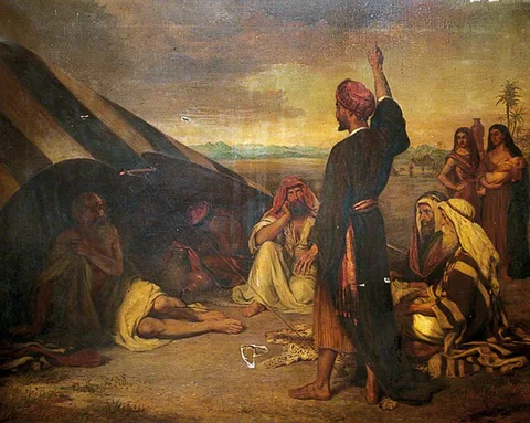 Arthur Ackland Hunt, Job in His Adversity