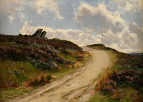 Alfred Oliver, On the Denbigh Moors