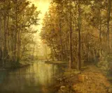 Louis Pulinckx, The Way in the Wood: View near Antwerp