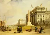 George Chambers, The Bellot Memorial at Greenwich Hospital