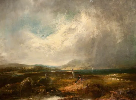 John Crawford Wintour, A Moorland Storm, Sutherland