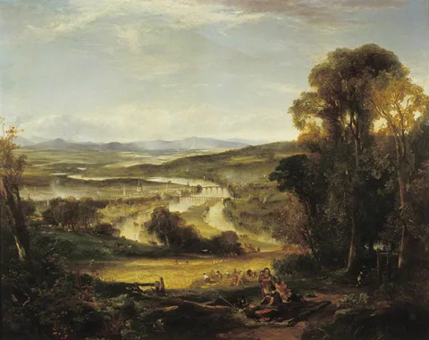 John Crawford Wintour, Perth from Moncrieffe Hill