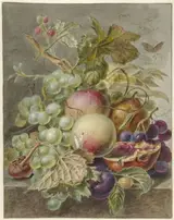 Jan Evert Morel, Stilleven met vruchten