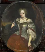 Hendrik de Valk, Portrait of Frouck, Barones van Aylva, Wife of Hans Willem van Aylva after 1658