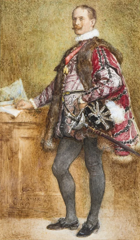Henry John Stock, The Earl of Crewe in his Devonshire House Ball Costume