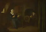 Abraham de Pape, Tobit and Anna