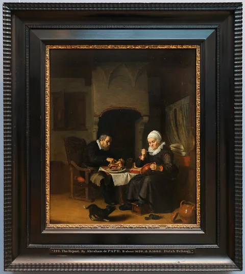 Abraham de Pape, The Repast