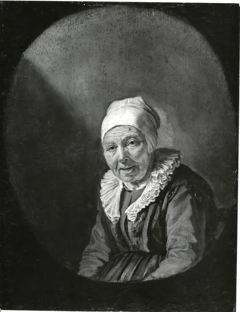 Abraham de Pape, Portrait of an old woman