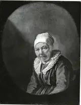 Abraham de Pape, Portrait of an old woman