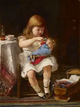Percival De Luce, An Anxious Mother