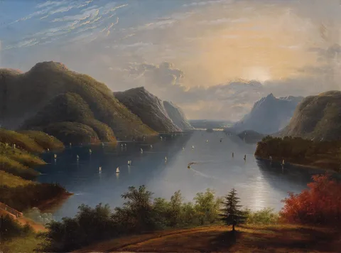 Edmund C. Coates, View Along the Hudson