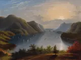 Edmund C. Coates, View Along the Hudson