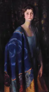 Pierre Troubetskoy, Porträt der Evangeline Brewster Johnson