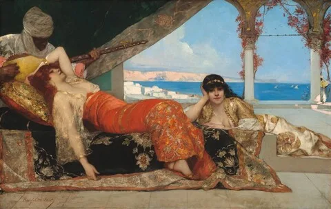 Jean-Joseph Benjamin-Constant, The Favorite of the Emir