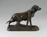 after Pierre Jules Mene, Figure of a Retriever