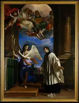 detto il Guercino Giovanni Francesco Barbieri, The Vocation of Saint Aloysius (Luigi) Gonzaga