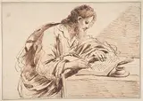 detto il Guercino Giovanni Francesco Barbieri, Saint Paul