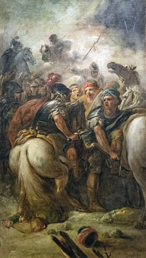 Jacques Gamelin, Shock of cavalry