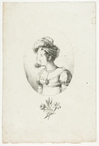 François Pascal Simon Gérard, Portrait of the Duchesse de Berry