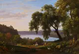Nicolas-Didier Boguet, Lake Nemi