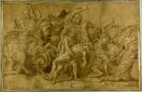 Giulio Pippi detto Giulio Romano, Menelaus Holding the Body of Patroclus