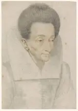 Nicolas Lagneau, Portret van een oude vrouw