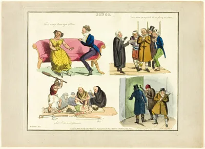 Henry Thomas Alken Sr, Plate from Illustrations to Popular Songs