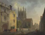 Michael Angelo Rooker, Merton College, Oxford
