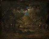Narcisse V. Diaz de La Pena, The Forest of Fontainebleau