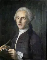 Adam Friedrich Oeser, Portrait of German poet and writer Christian Fürchtegott Gellert