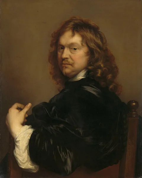 Adriaen Hanneman, Self portrait