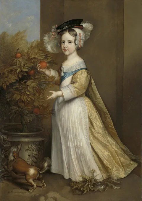 Adriaen Hanneman, William III (1650-1702), prince of Orange, as a child