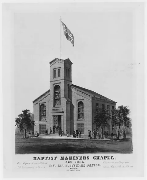 Frances Palmer, Baptist Mariners Chapel, New York
