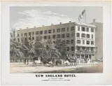 Frances Palmer, New England Hotel, Broadway, Adjoining Trinity Church Yard, New York