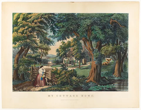 Frances Palmer, My Cottage Home