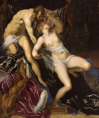 Tintoretto, Tarquin and Lucretia