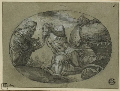 Tintoretto, Jonah Cast Up by the Whale