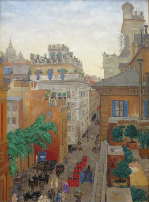 Anders Svarstad, Via Bocca di Leone, Rome