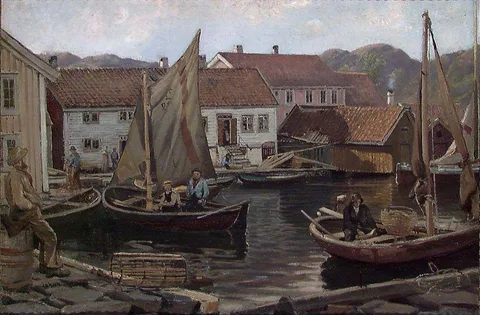 Johan Nielssen, From Ävik near Svinør