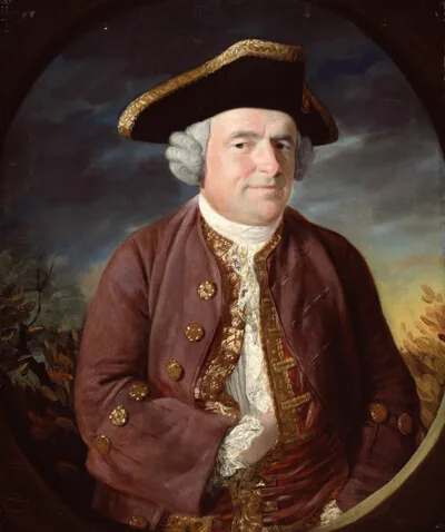 John Russell Ra, Portrait of a Man in a Tricorn Hat