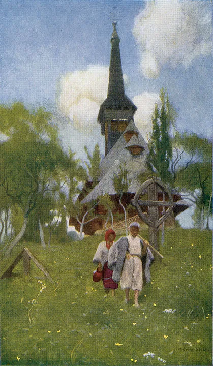 Adrian Stokes, The Rumanian Church at Desze