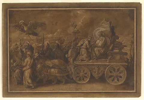 Jan van der Straet, Allegory of the Triumph of the Church